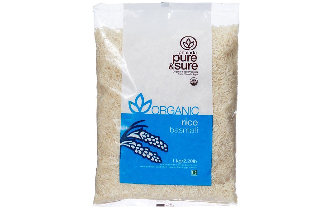 Pure & Sure Organic Basmati Rice    Pack  1 kilogram